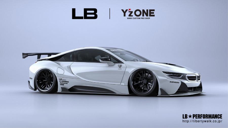  BMW i8 Coupe by Liberty Walk 2018 года  (фото 3 из 5)